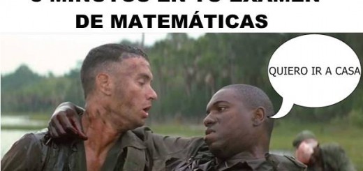 memes de matematicas - despues de 5 minutos en el examen