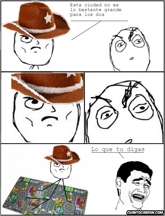 memes de vaqueros - tira comica